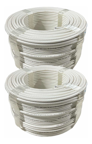 Cable Coaxial Rg6 305 Metros Rollo Carrete 2 Chipa 150 Mts