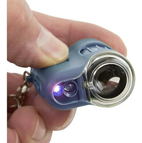 Microscopio De Bolsillo Con Luz Led Carson Micromini 20x Con