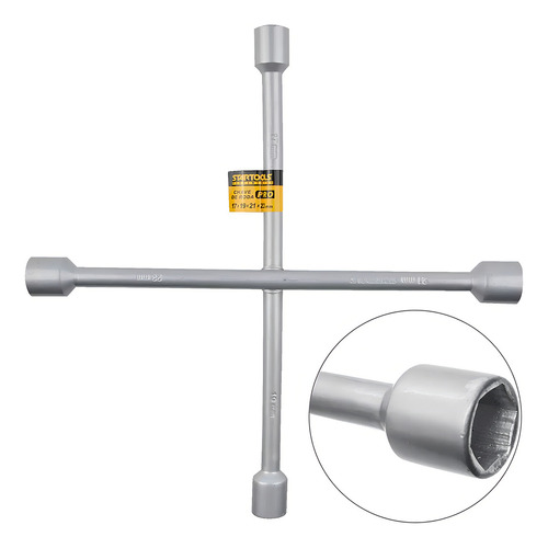 Chave De Roda Cruz Pro 17/19/21/23mm