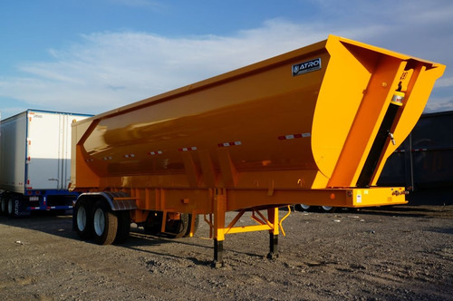 Remolque Gondola Caja De Volteo Con 2 Ejes Atro Norma 035