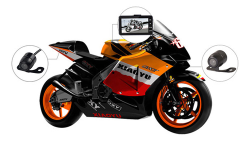 Gravador De Condução De Motocicleta Ky-mt18 Motor Dedicado