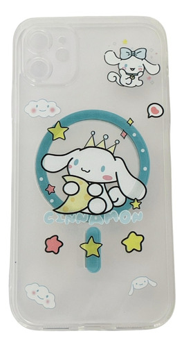 Funda Transparente Macsafe Sanrio Para iPhone 11-12-13-14