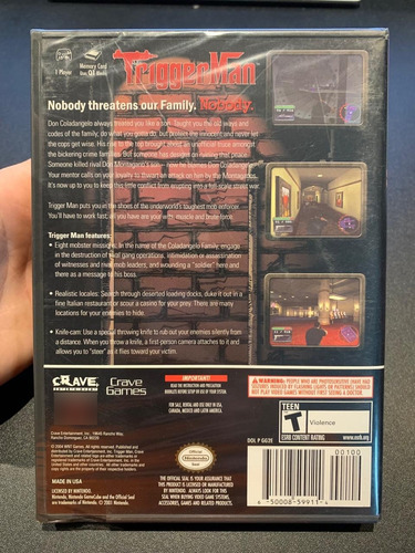 Trigger Man Nintendo Gamecube Nuevo (Usado)