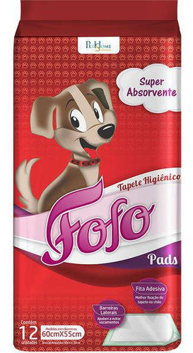 Tapete Fofo Pads 60cmx55cm 12 Unidades Lacher