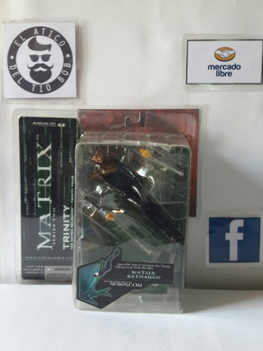 The Matrix Figuras Mcfarlane Trinity En Empaque Sellado