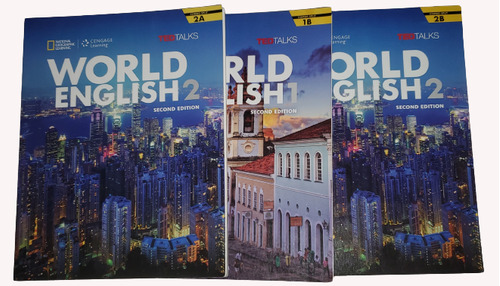 3 Libros World English (second Edition 2a, 1b,2b).