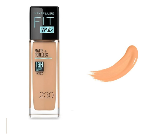 Base De Maquillaje Maybelline Fit Me Mate And Poreless Fps 2