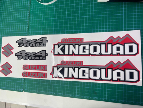 Calcomania Stickers King Quad 750 Contra Agua No Decoloran