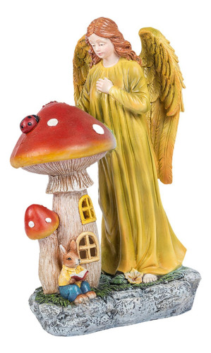 Figuras De Resina De Estatua De Seta De Ángel, Escultura