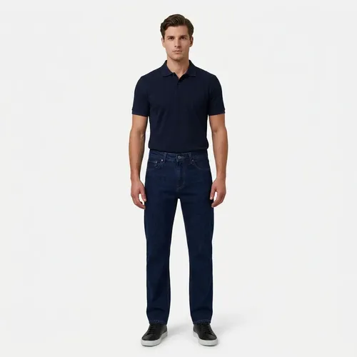 Calça Jeans Masculina Confortavel Reforçada Tradicional