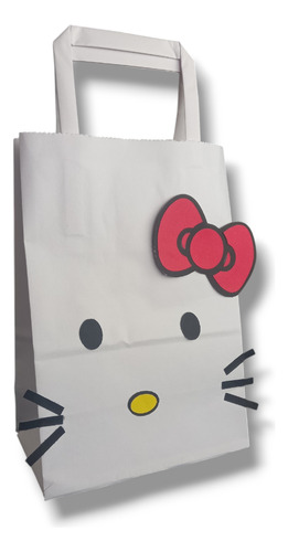 Bolsa Combo X 25 Hello Kitty Candy Bar Regalo Baby Shower Cumpleaños Bautismo Evento Regalo Infantil Golosinera