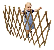 Comprar Reja Plegable Y Abatible Madera Para Niños Y Mascotas