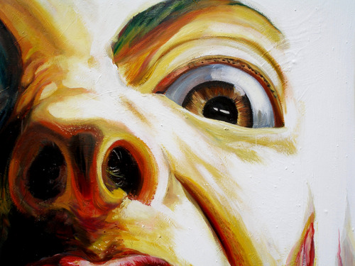 Pintura: Show Time! . La Rocca. Arte Microconceptual.