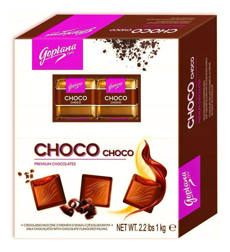 Caja Bombones Chocolate Goplana 1 Kg Choco Choco - Lireke