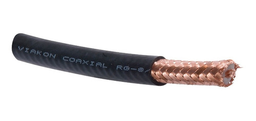 10 Metros Decable Coaxial Rg-8u C/2 Conectores Pl-259 Rfu500