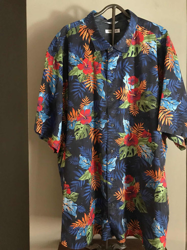 Camisa Para Caballero Tommy Bahama Talla 4 X L B Hawaiana !!