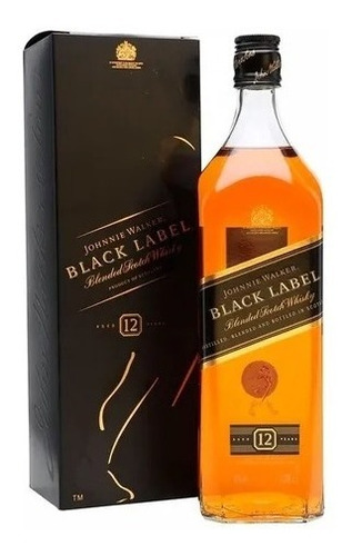 Whisky Johnnie Negro 1lts. 