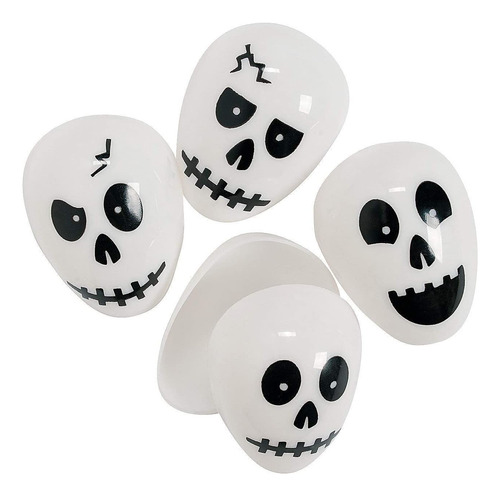 Huevos De Pascua Con Calavera De Halloween  Juego De 72  Sum