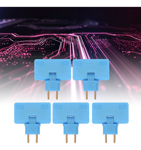 Adaptador De Toma De Corriente, 5 Unidades, Convertidor De E