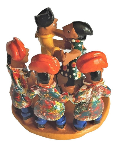 Imagem 2 de 8 de Mini Trio De Forró Casal Dançarinos P - Artesanato Caruaru