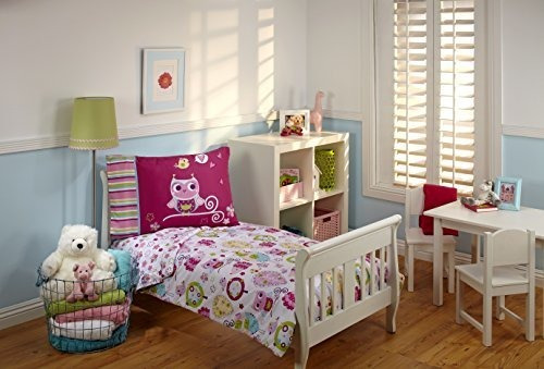 Set De Ropa De Cama Infantil, Búhos