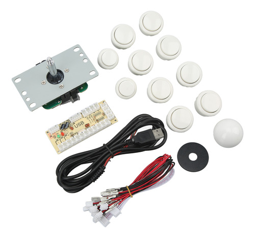 Kit De Joysticks Diy Usb Controller Computer Rocker Oval Bal