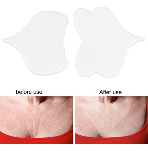 Parches Antiarrugas De Silicona Para El Pecho, Almohadillas