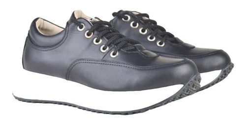 Imagen 3 de 6 de Zapatillas Urbanas De Mujer De Cuero Panter - Ferraro