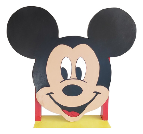 Silla Infantil De Madera Disney Modelo Mickey Mouse