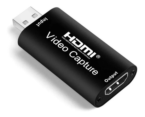 Placa Captura Mini 4k 1080p Hdmi Para Usb 2.0 Vídeo Live