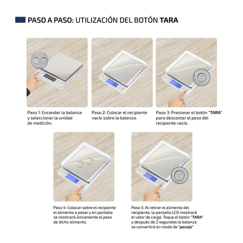 Balanza de cocina digital Femmto CS004-PLATEADO plateado