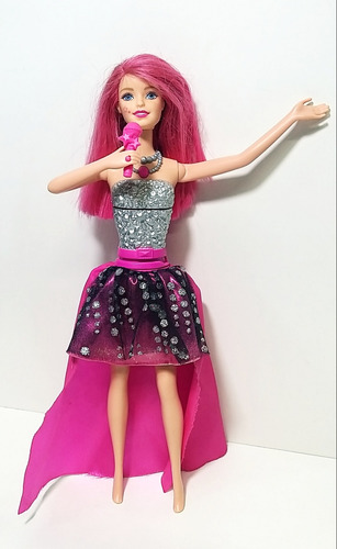 Barbie Rockeira Cantora Rock Funcionando Raríssima 