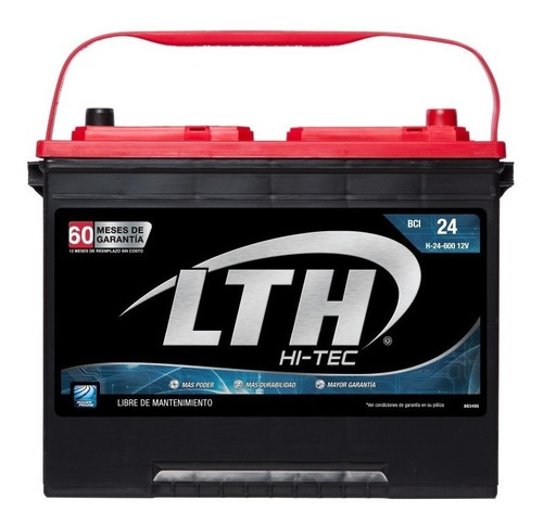 Bateria Lth Ht Massey-ferguson Mf 240, Mf 250 1998 - H24-600