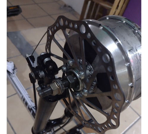 Motor Para Bici Scooter Adaptado 36-42v Con Módulo 350w (Usado)