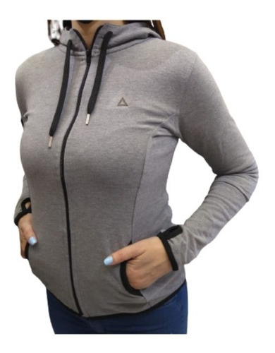 Campera Mujer Algodón Bolsillos Camal (gs) -6 Cuo