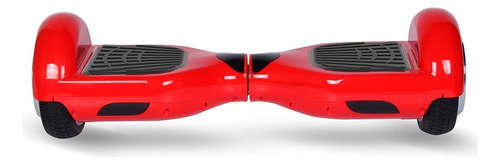 Hoverboard Skate Elétrico Com Led Bluetooth 6.5 Cor Vermelho
