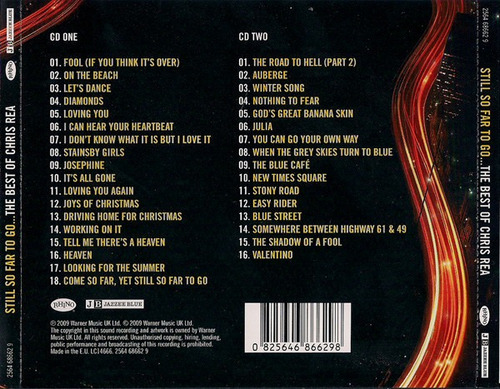 Chris Rea Still So Far To Go... The Best Of 2cd Nuevo