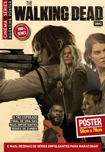 Superpôster Cinema E Séries - The Walking Dead, De Editora Europa. Editorial Europa, Capa Mole Em Português