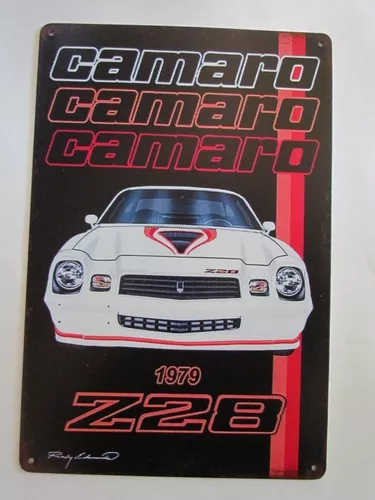 Poster Anuncio Cartel Placa Decoracion Chevrolet Camaro Z28