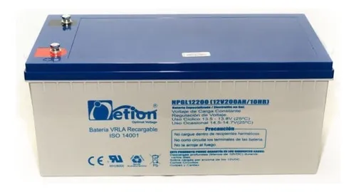 Bateria Vrla Netion De Gel 12v 200ah Solar