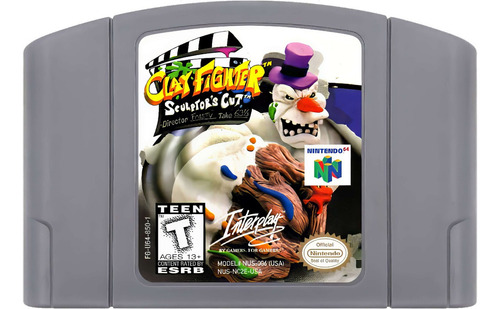 Clay Fighter Sculptor's Cut N64 Estandar Fisico
