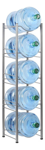 Rack Estante Organizador De 5 Botellones Bidones Agua 20 Lts