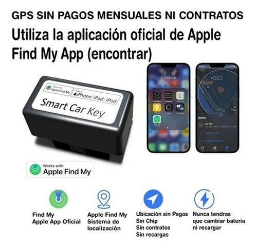 Gps Sin Suscripción Para Vehículo Compatible Con Apple