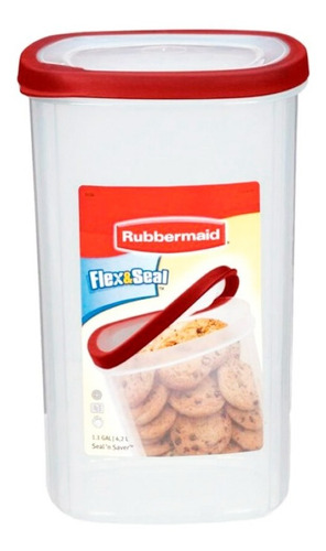 Recipiente P/ Galletas Rubbermaid Plástico, 1.1 Gal, 1pz