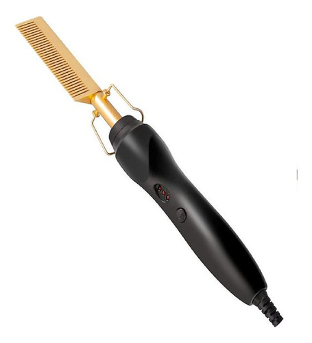 Peine De Cabello 2 En 1 Alisador Y Rizador Cerámica