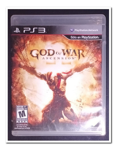 God Of War Ascension, Juego Ps3, Físico