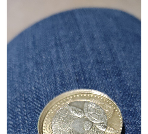 Moneda De Mil Pesos Colombianos Con Error De Impresión