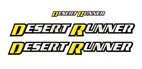 Sticker Desert Runner P/ Batea Compatible Con Frontier N1
