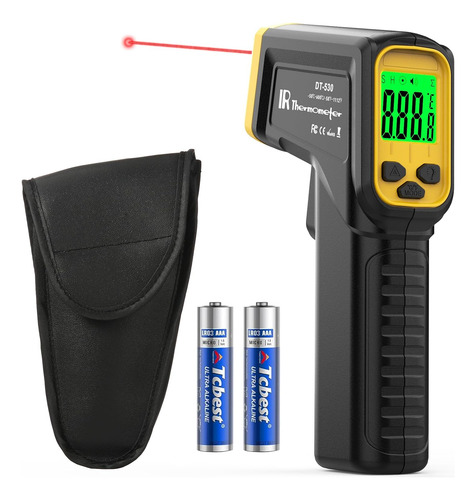 Surpeer Termómetro Infrarrojo Pistola De Temperatura Láser D