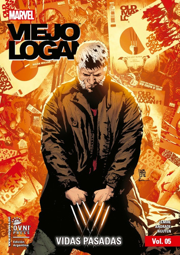 Cómic, Marvel, Viejo Logan Vol. 5 Vidas Pasadas Ovni Press